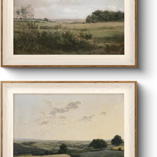 Vintage Landscape Premium Canvas Wall Art